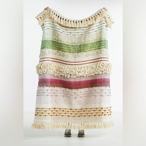 New Unused All Roads Primrose Throw Blanket